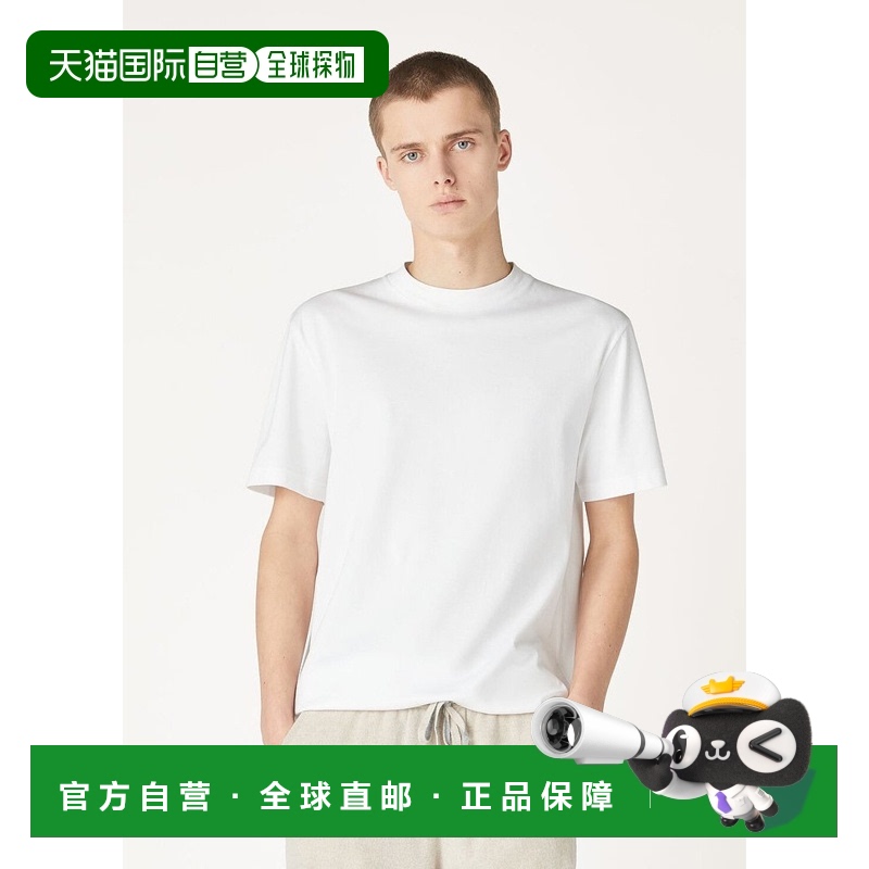 香港直邮Loro Piana 圆领短袖T恤 FAM8924