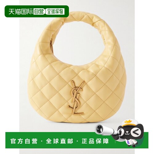 香港直邮Saint Laurent 圣罗兰 女士 Icarino 麦特拉斯凸纹皮革手