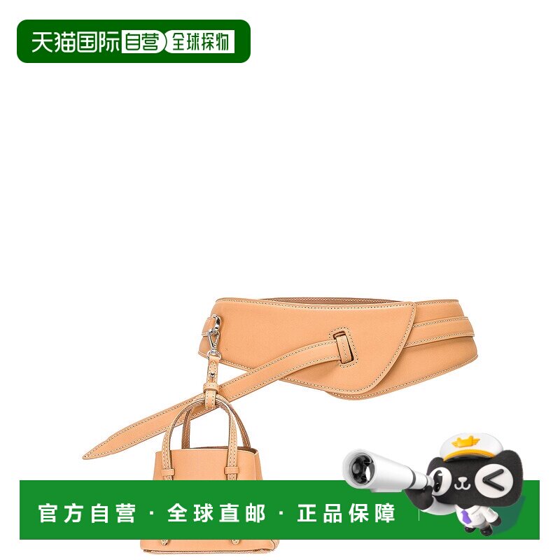 香港直邮Alaia 女士 Mina 迷你皮带 AA1C096MCA221腰带