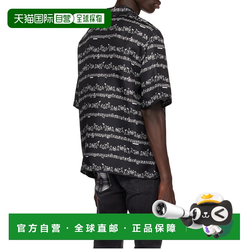 香港直邮Amiri 翻领短袖衬衫 AMSTCA1106
