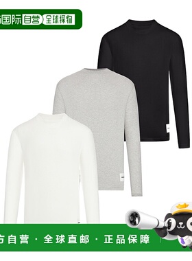 1h可退 香港直邮Jil Sander 长袖T恤三件套 J47GC0002-JTN254男装