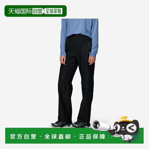 自营欧洲直邮Marmot土拨鼠 Minimalist女士黑色聚酯纤维防水长裤