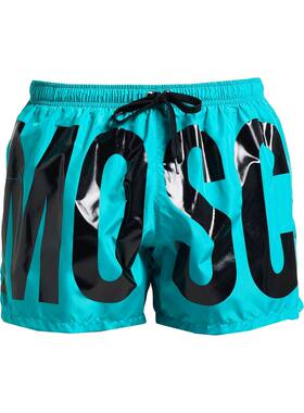 1h可退 香港直邮Moschino 莫斯奇诺 男士 泳裤 green绿色 舒适时