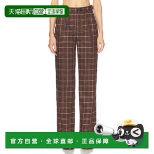 香港直邮Bode 女士 Dunham 格子裤子 MRS24BT027 colorful花色 舒