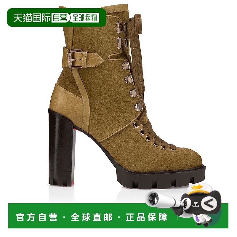 欧洲直邮CL路铂廷 红底鞋 25秋冬 12601328920 女士 短靴厚底