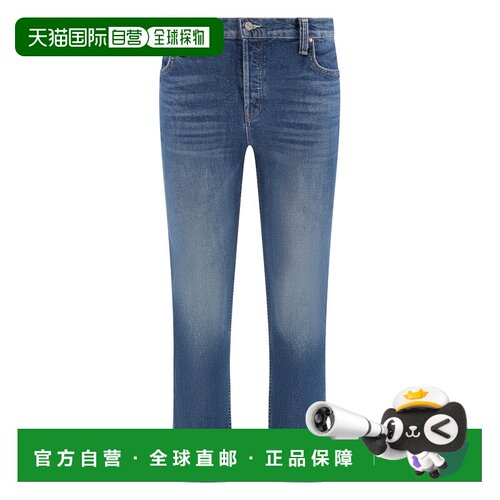 香港直邮MOTHER 女士牛仔裤 1664259GRRO SS2025 蓝色 The Tomcat
