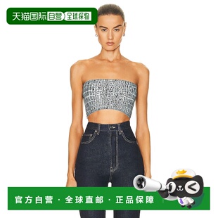 香港直邮Alaia 舒适时尚 女士 AA9H10443M737 抹胸上衣 1h可退