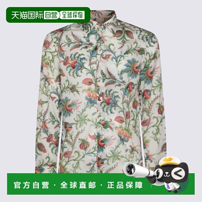 1h可退 香港直邮ETRO 男士衬衫 MRIB002599SA5P8X0820 SS2026 白