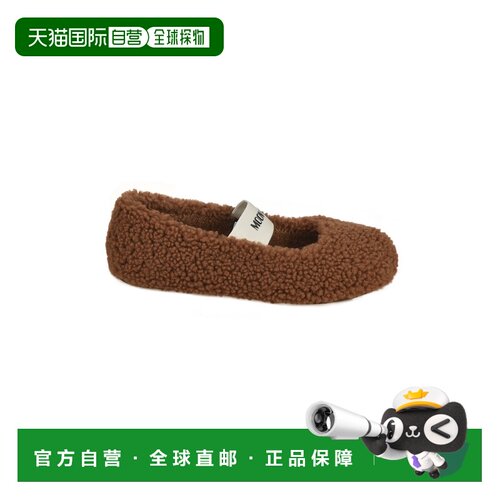 香港直邮moon boot 月亮靴 女士 白兰地色平底鞋 80D2400010M008C