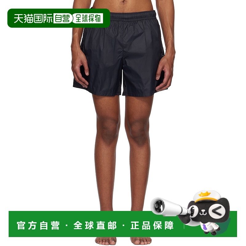 香港直邮Our Legacy 男士 黑色 Drape Tech 泳裤 M2214DTB