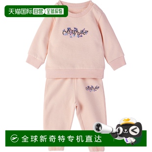 長袖 衛(wèi)衣套裝 White 童裝 OG2X007F24FLE001 女童 香港直郵Off