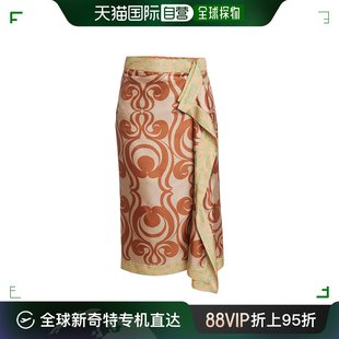 Van 香港直邮Dries Noten 图案半身裙 SOLEBIS8273703