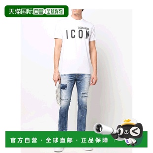 恤 1h可退 徽标印花 S79GC0003S23009 香港直邮Dsquared2