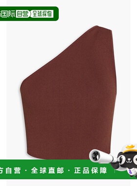 1h可退 香港直邮Staud 女士 Lexi 短款单肩弹性针织上衣 4542808B