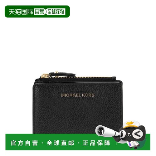 香港直邮MICHAEL KORS 女士钱包 34F9GJ6F2L001 CO 黑色 logo纹饰