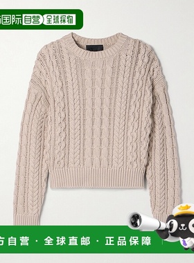 1h可退 香港直邮NILI LOTAN 女士 Rory 粗线针织棉质毛衣 81128Y3