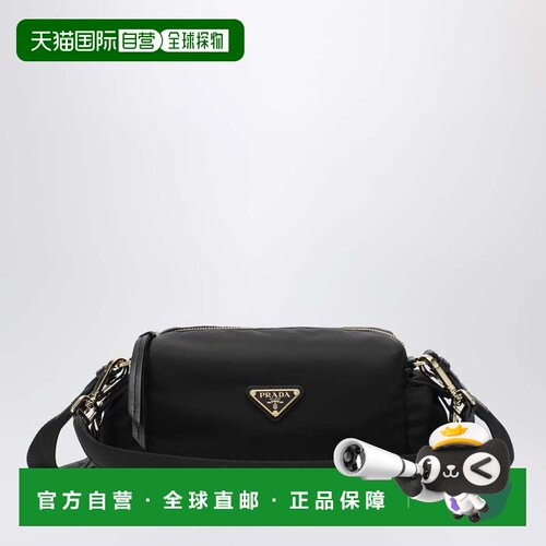 香港直邮Prada 普拉达 女士 Re-Nylon 黑色肩包 1BH232NOORDLN