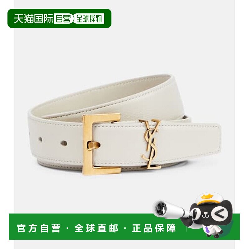 1h可退 香港直邮Saint Laurent 圣罗兰 女士 Cassandre 皮带腰带