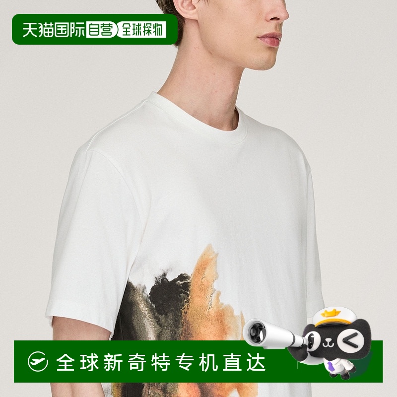 1h可退 香港直邮Y-3 男士 Y3 T恤 JX4744 white白色 舒适时尚