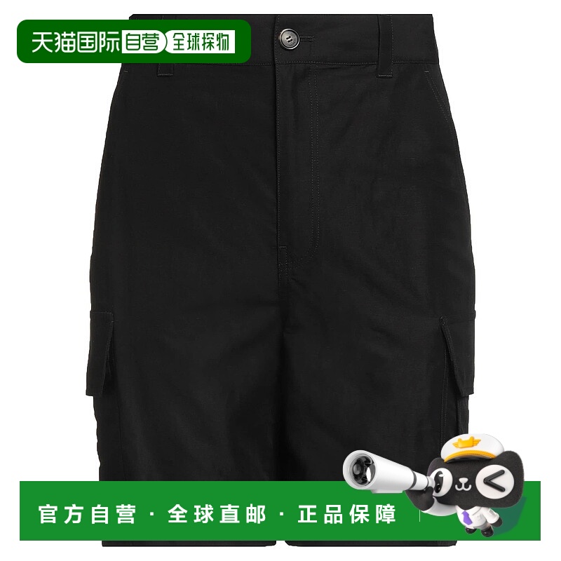 1h可退 香港直邮LOEWE 罗意威 男士 短裤 black黑色 舒适时尚