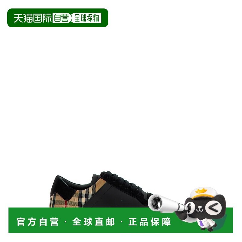 1h可退 香港直邮Burberry 巴宝莉 男士 格纹嵌块运动鞋 8070818BL,流行男鞋,时尚休闲鞋,淘宝优惠券,粉丝福利购,淘宝优惠卷