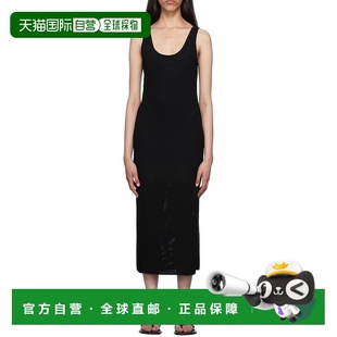 香港直邮Frame LWSW1479Noir针织高端穿搭时髦显瘦 徽标连衣裙