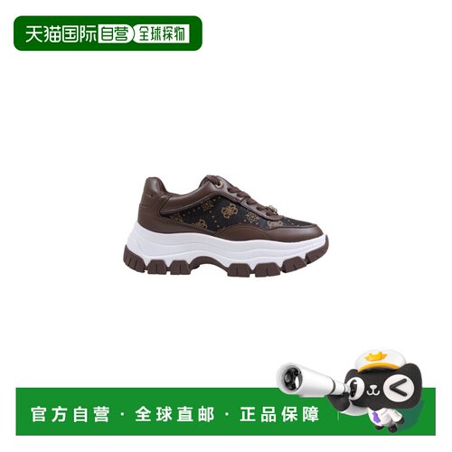 香港直邮GUESS 女士运动鞋 FLFBRTPEL12BROWN AW2026 棕色 BERRET