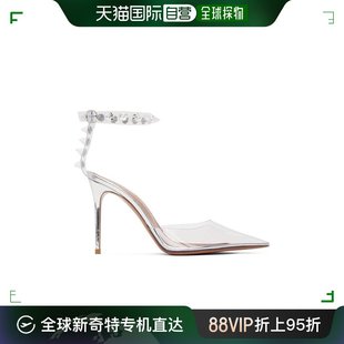 女士 透明高跟鞋 Muaddi 香港直邮Amina JULIAGLASSPUMPSTHEELPVC