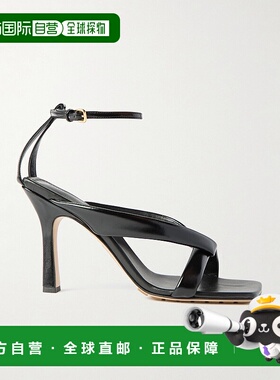 香港直邮Bottega Veneta 葆蝶家 女士 Riva 填充棉漆皮凉鞋 84395