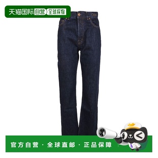 C22SDP50155口袋直筒裤 香港直邮Chloe 徽标牛仔裤