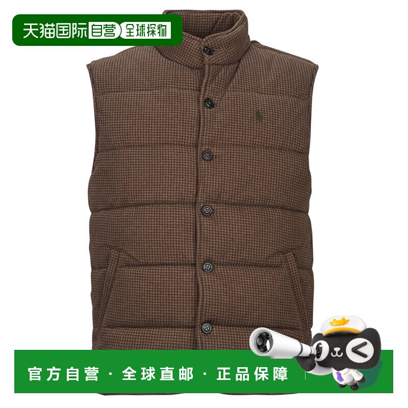 欧洲直邮Polo Ralph Lauren 男装衣服 羽绒服/棉服外套 棕色 710B