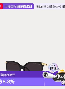 自营欧洲直邮Ralph Lauren拉夫劳伦 Stirrup女士亮黑色金属细节太