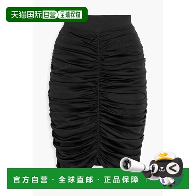 香港直邮Tom Ford 汤姆 福特 女士 褶皱真丝迷你半身裙 GCK237YAX