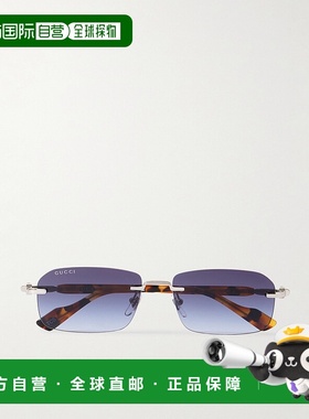 香港直邮Gucci 古驰 男士 矩形太阳镜 GG1221S colorful花色 舒适