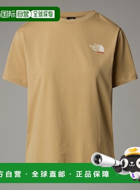 自营欧洲直邮北面德国Redbox女士T恤TheNorthFace新款纯棉