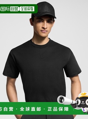自营Louis Vuitton Tee-shirt embosse 男士T恤新款