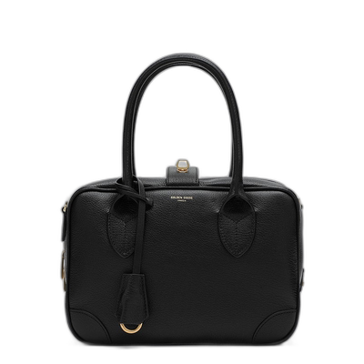 香港直邮GOLDEN GOOSE 女士 Vita small handbag black 手提包 GW