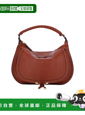 1h可退 香港直邮Chloe 蔻依 女士 Chloe Bags 棕色单肩包 26SS881