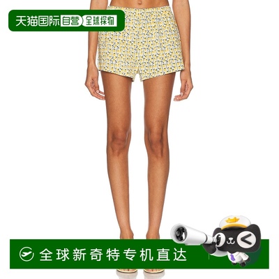 1h可退 香港直邮Staud 女士 Paddle 短裤 R25P4118SP 舒适时尚