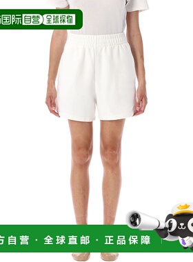 香港直邮ANINE BING 女士 Kam framed 交织图案运动短裤 A0510999