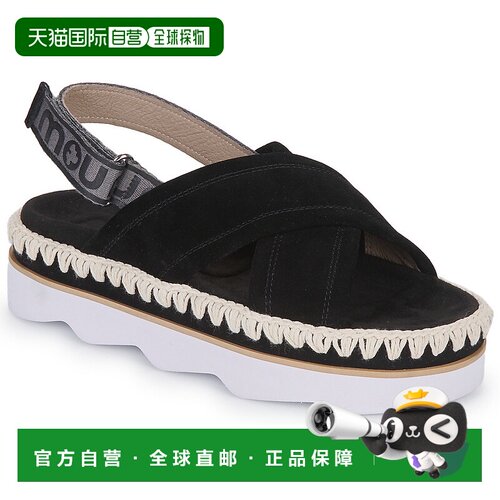 欧洲直邮Mou  MU.SW581001A-BLA 女士鞋子凉鞋 MU.SW581001A-BLA