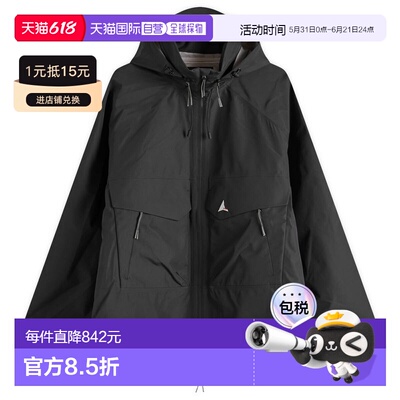 香港直邮Roa 男士 黑色夹克 RBMW0449FA301 black黑色 舒适时尚