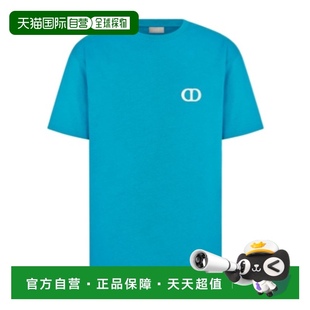 短袖 香港直郵Dior Icon T恤 943J605A0554迪奧刺繡
