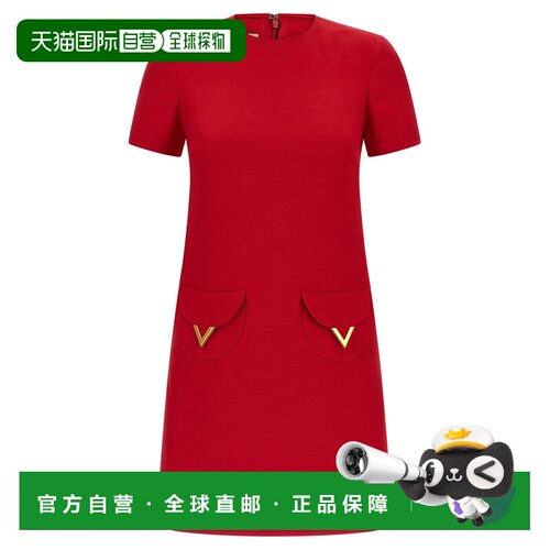 1h可退 香港直邮VALENTINO GARAVANI 女士连衣裙 B3VAJD51CFR9M S