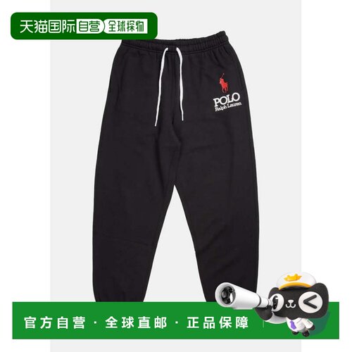 海外直邮Polo Ralph Lauren 纯色系带松紧腰休闲裤 女款
