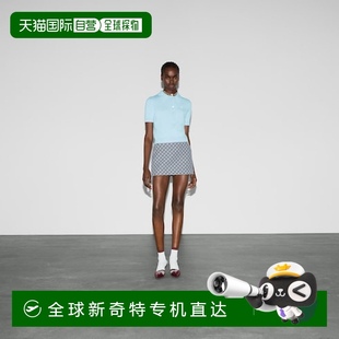 欧洲直邮GUCCI 2025新品 羊毛山羊绒混纺Polo衫