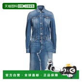 blue蓝色 1h可退 舒 女士 中长连衣裙 香港直邮Dsquared2 二次方