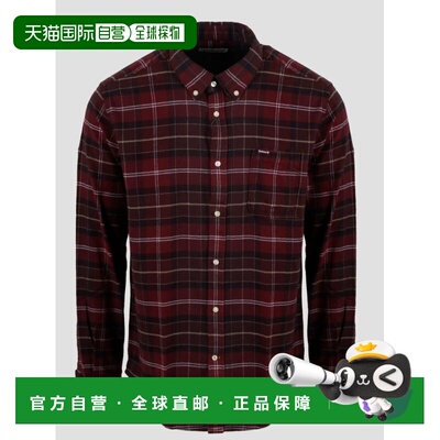 1h可退 香港直邮barbour 巴伯尔 男士 kyeloch 衬衫 MSH5014MSHR