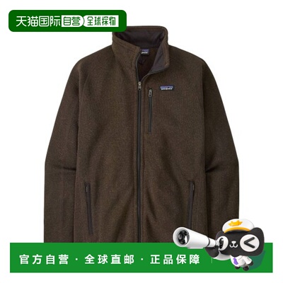 自营欧洲直邮PATAGONIA BETTER SWEATER男士再生聚酯拉链高领抓绒