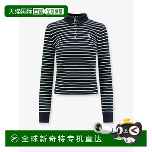 条纹棉质Polo衫 1h可退 女士 香港直邮Celine RX0990424 思琳